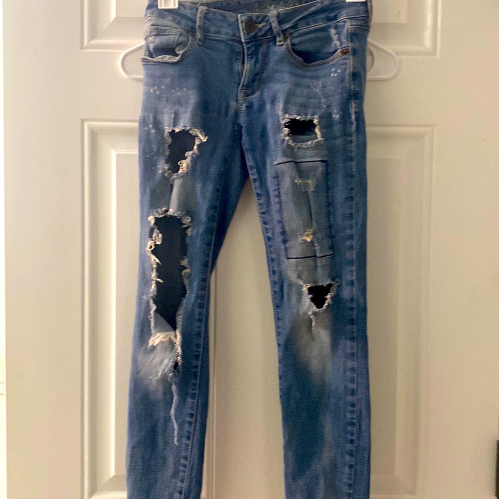 Size 1 stretchy jeans